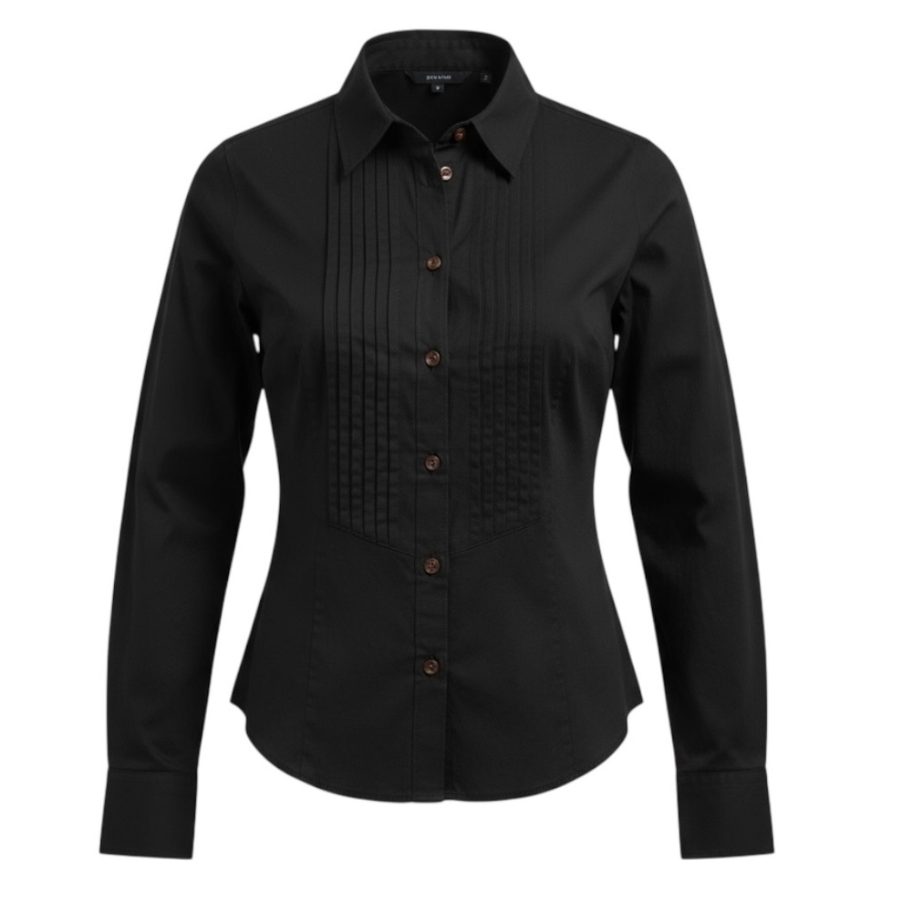 Just Cavalli Men's Black Long Sleeve Button-Up Shirt Size 50 Signature Logo
